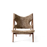 Knitting Lounge Chair, Sheepskin Upholstery
