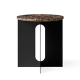 Androgyne Side Table, Metal Base
