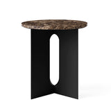 Androgyne Side Table, Metal Base