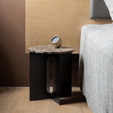 Androgyne Side Table, Metal Base