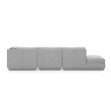 Podium 4 Piece Lounge Sectional, Configuration B