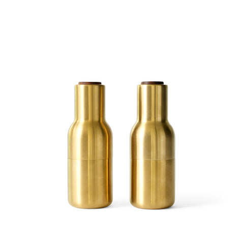 Bottle Grinder Metallic Finishes, Set of Two