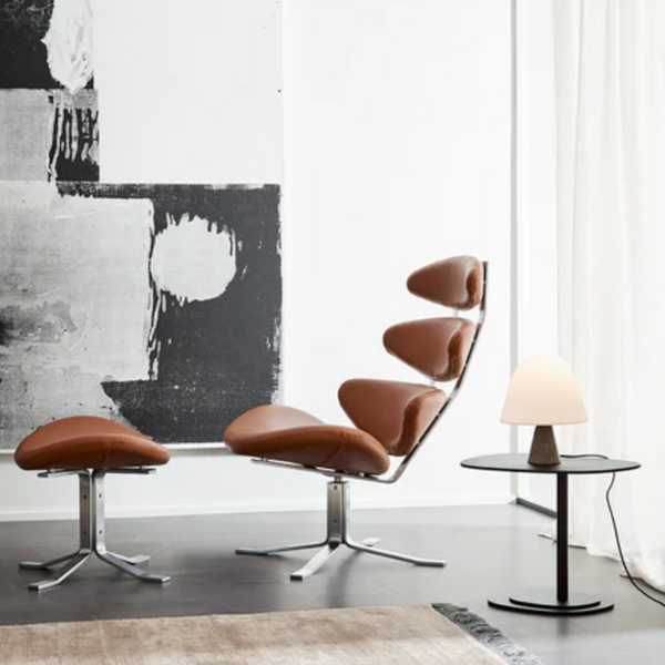 ccm　Poul M. Volther Corona Chair レザー Fredericia Corona Chair Canada Guildhall Home – Guildhall Home