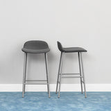 Form Counter Stool, Metal Leg