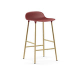 Form Counter Stool, Metal Leg