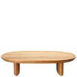 Footed Wood Serving Trays
