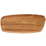 Footed Wood Serving Trays