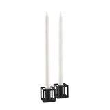 Kubus Candle Holders, Black