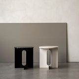 Androgyne Side Table, Metal Base