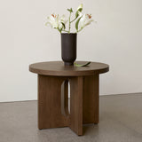 Androgyne Side Table, Wood Base