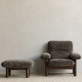 Brasilia Ottoman, Sheepskin