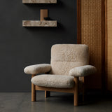 Brasilia Lounge Chair, Sheepskin