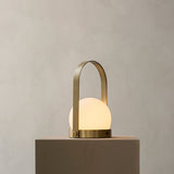 Carrie LED Wireless Lamp, Brass