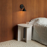 Androgyne Side Table, Metal Base