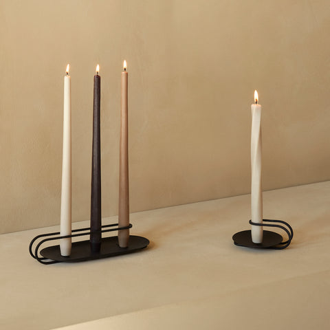 Clip Candle Holder, Single & Three Arm