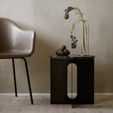 Androgyne Side Table, Metal Base