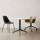Harbour Column Table Collection, Round Top with Star Base