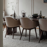 Harbour Dining Arm Chair, Upholstered