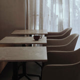 Harbour Column Table Collection, Rectangular Top with Star Base