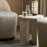 Androgyne Side Table, Metal Base