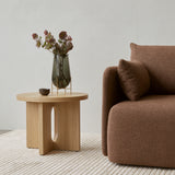 Androgyne Side Table, Wood Base