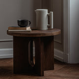 Androgyne Side Table, Wood Base