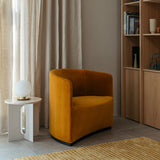 Androgyne Side Table, Metal Base