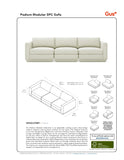 Podium 3 Piece Sofa