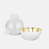 Pomme Vase/Candleholder Bowl, Medium