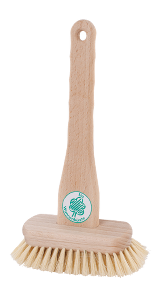 Swedish Stand Up Bath Tub Cleaning Brush - Birch - The Foundry