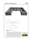 Silverlake U-Shaped Sectional