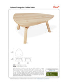 Solana Triangular Coffee Table