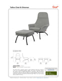 Tallinn Chair & Ottoman