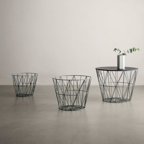 Wire Storage Baskets & Tops