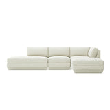 Podium 4 Piece Lounge Sectional, Configuration B