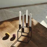 Kubus Candle Holders, Black