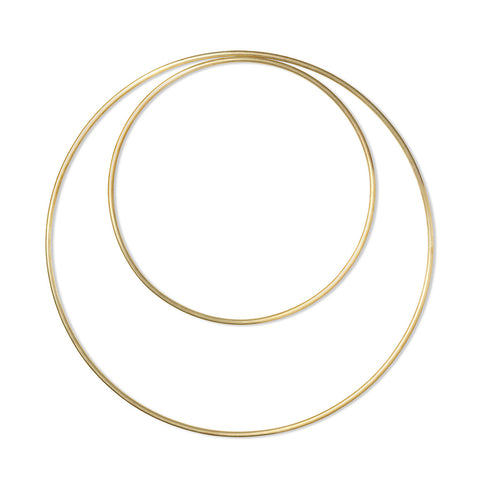 Deco Brass Rings