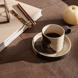 Inlay Cup and Saucer