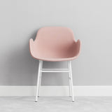 Form Armchair, Metal Leg
