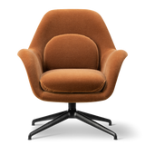 Swoon Lounge Chair Petit, Swivel Base