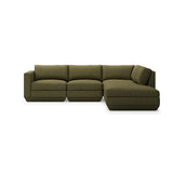 Podium 4 Piece Lounge Sectional, Configuration A