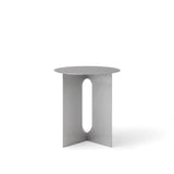 Androgyne Side Table, Stainless Steel