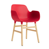 Form Armchair, Wood Leg