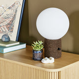 Monocle Cork Table Lamp