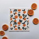 Citrus Orange Sponge Cloth