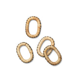 Weave Napkin Rings, Set of 4