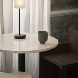 Mineral Dining and Café Table, Bianco Curia