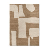 Piece Rug, Toffee/Off-White