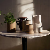 Mineral Dining and Café Table, Bianco Curia