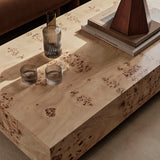 Burl Coffee Table